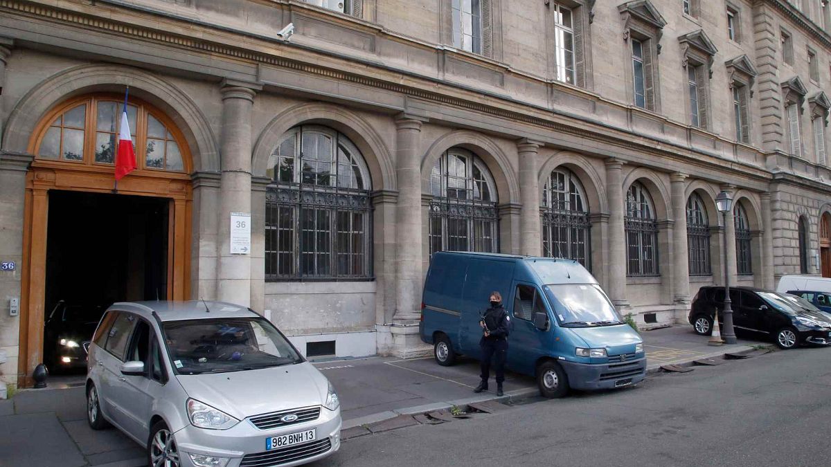  قصر العدل في باريس، فرنسا، الأربعاء 27 أبريل / نيسان 2016