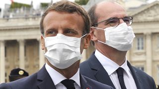 Emmanuel Macron et Jean Castex