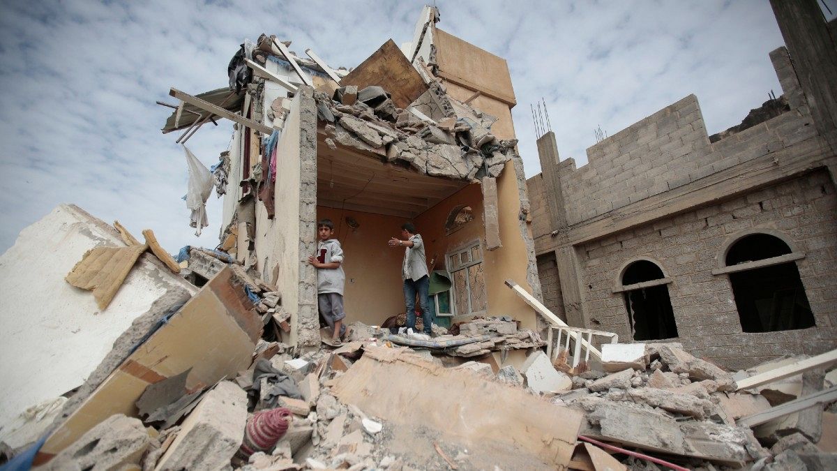 سازمان ملل: ۷ کودک و ۲ زن در حمله هوایی به یمن کشته شدند