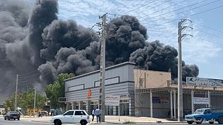 آتش‌سوزی در کارخانه لنج‌سازی بوشهر