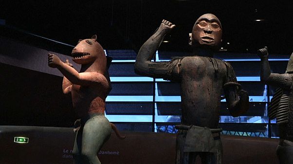 Statues originaires du Bénin, exposées au Musée du Quai Branly (Paris) - avril 2018 Statues originaires du Bénin, exposées au Musée du Quai Branly (Paris) - avril 2018