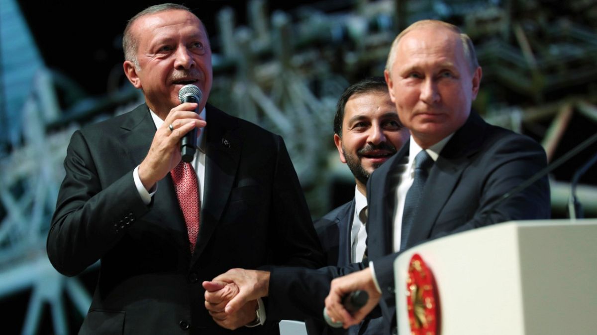 Recep Tayyip Erdogan; Vladimir Putin; Turkish Stream