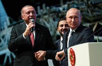 Recep Tayyip Erdogan; Vladimir Putin; Turkish Stream