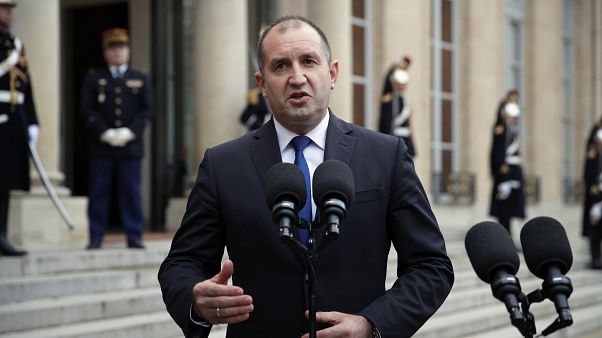 Bulgaristan Cumhurbaşkanı Rumen Radev Bulgaristan Cumhurbaşkanı Rumen Radev