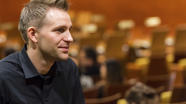 File photo: Austria's Max Schrems listens to a ruling at the European Court of Justice in Luxembourg. October 6, 2015. File photo: Austria's Max Schrems listens to a ruling at the European Court of Justice in Luxembourg. October 6, 2015.