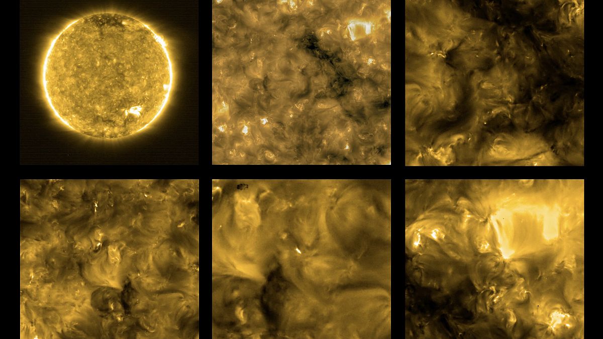 First images released of the Sun 'up close' from ESA's Solar Orbiter