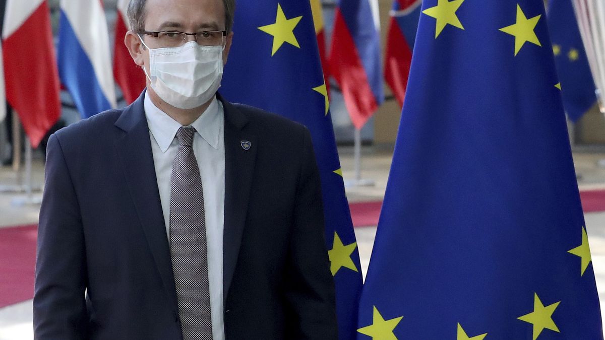 Премьер-министр Косова Авдулла Хоти в Брюсселе
