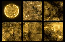 Solar Orbiter/EUI Team/ESA & NASA; CSL, IAS, MPS, PMOD/WRC, ROB, UCL/MSSLFirst views of the Sun obtained with Solar Orbiter's EUI on 30 May 2020, revealing the omnipresent min