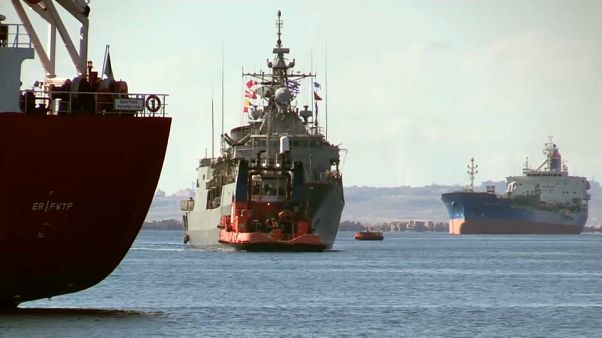 Operazione Irini nel Mediterraneo: la "San Giorgio" è nave ammiraglia Operazione Irini nel Mediterraneo: la "San Giorgio" è nave ammiraglia