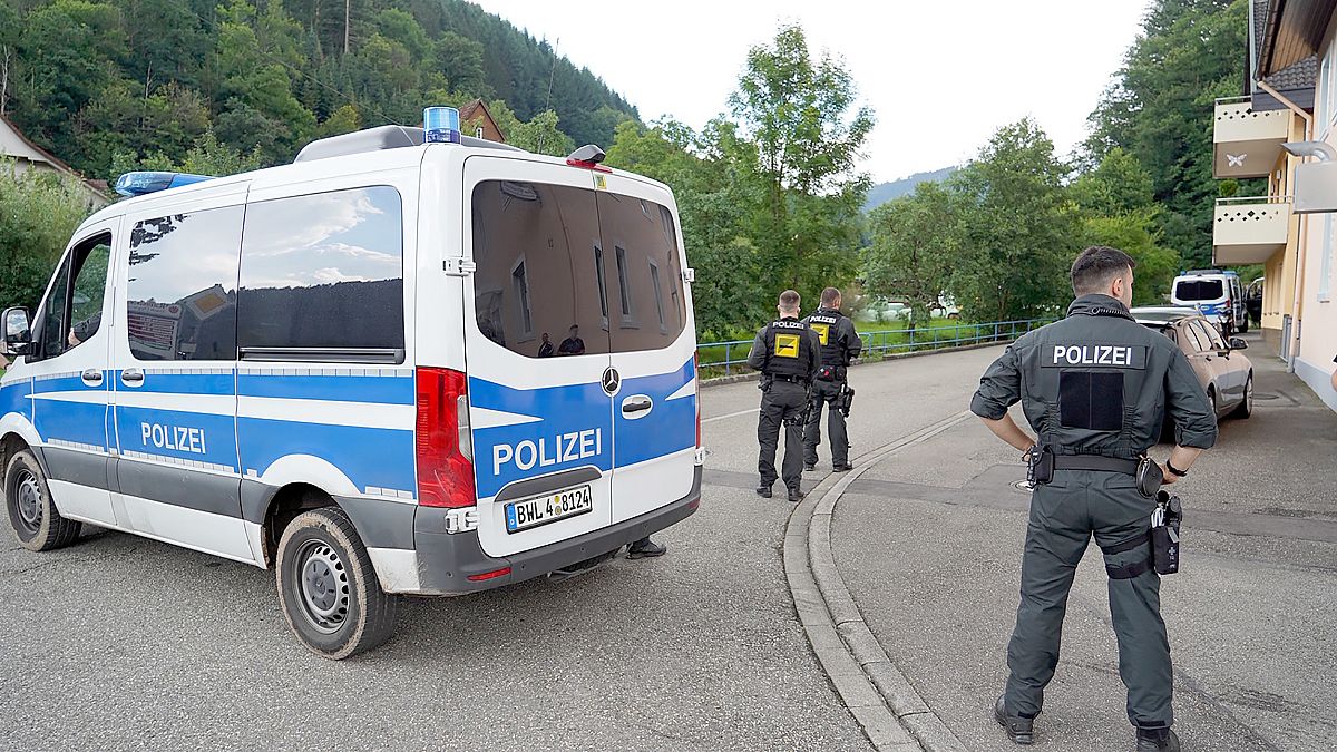 German police spent days searching the Black Forest.
