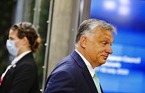 Orbán Viktor Brüsszelben