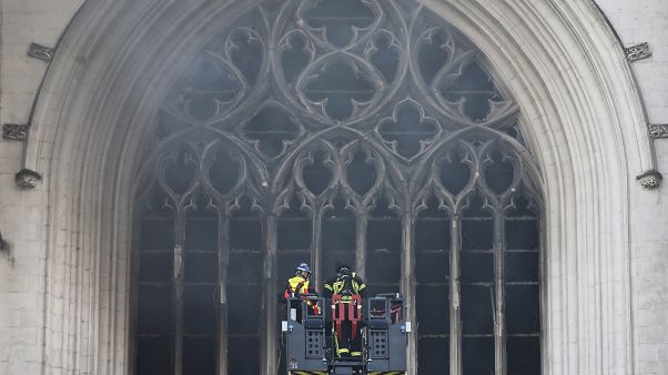 Szándékosan gyújthatták fel a nantes-i székesegyházat Szándékosan gyújthatták fel a nantes-i székesegyházat