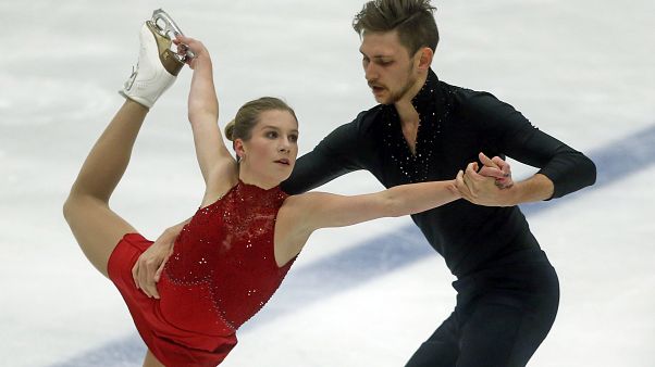 Olimpiyatlarda Avustralya için yarışan Ekaterina Alexandrovskaya ve partneri Harley Windsor, 18 Temmuz 2020 Olimpiyatlarda Avustralya için yarışan Ekaterina Alexandrovskaya ve partneri Harley Windsor, 18 Temmuz 2020