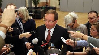 Andrei Kelin (C), Russia's ambassador to the UK, in Vienna, Austria in 2014.