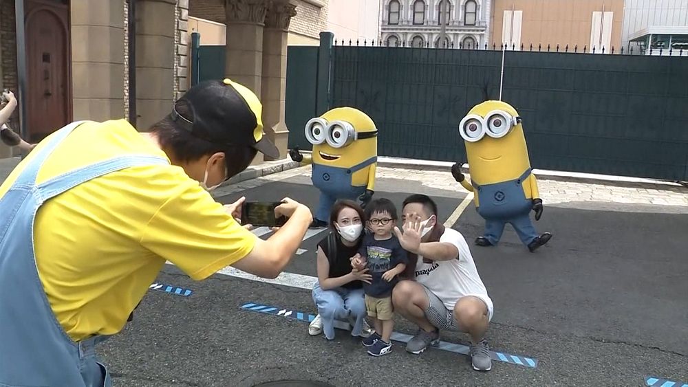 Au Japon, Universal Studios rouvre ses portes