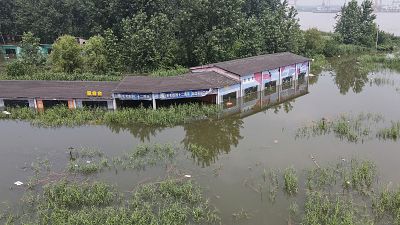 Ливни и наводнения в Китае