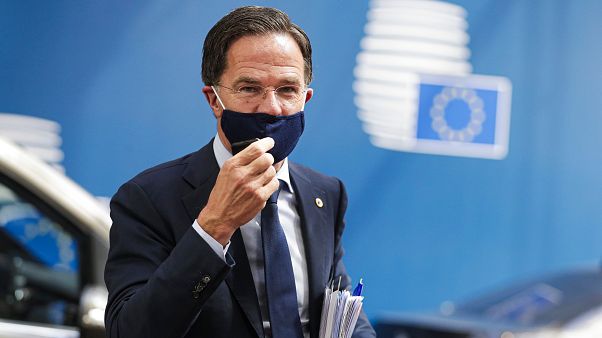 Mark Rutte holland miniszterelnök Brüsszelben Mark Rutte holland miniszterelnök Brüsszelben