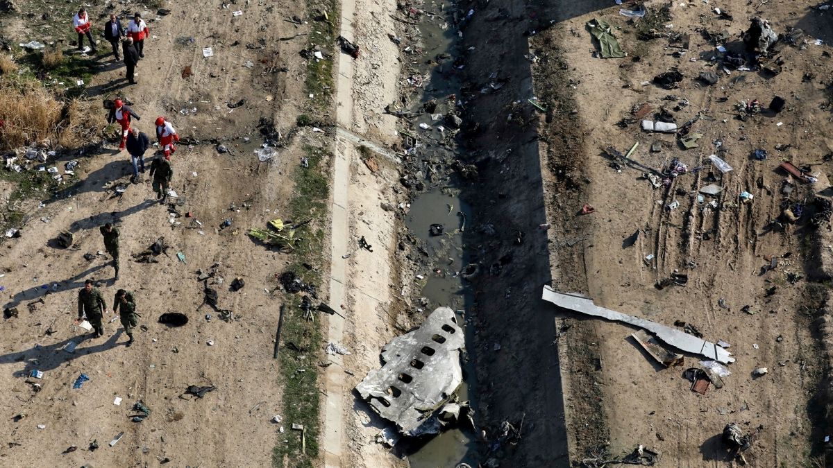 مکالمات جعبه سیاه هواپیمای اوکراینی در فرانسه استخراج شد