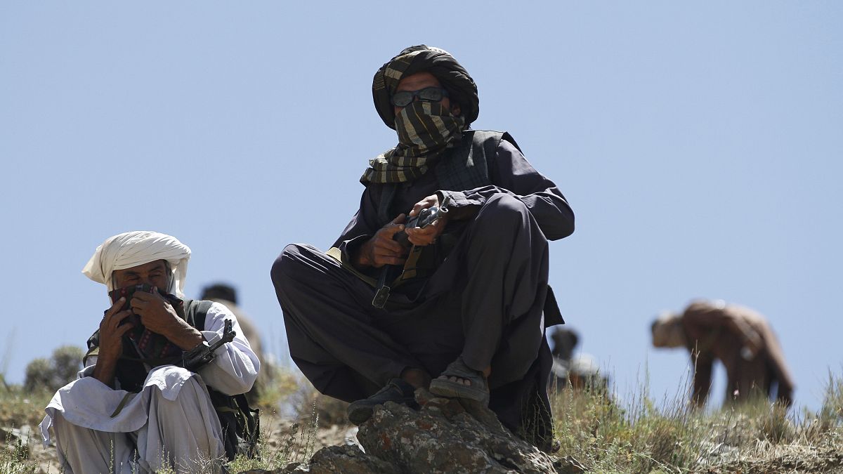 عکس آرشیوی از نیروهای طالبان