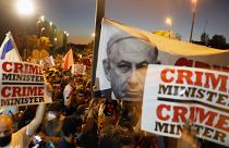 Manifestation appelant à la démission du Premier ministre israélien, Jérusalem, 22 juillet 2020