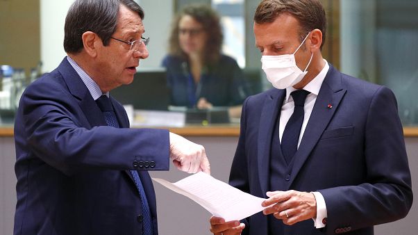 Αναστασιάδης και Μακρόν στη Σύνοδο Κορυφής Αναστασιάδης και Μακρόν στη Σύνοδο Κορυφής
