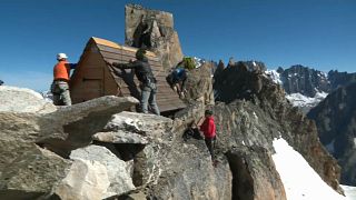 Nach Absturz: Eine neue Hütte am Mont Blanc