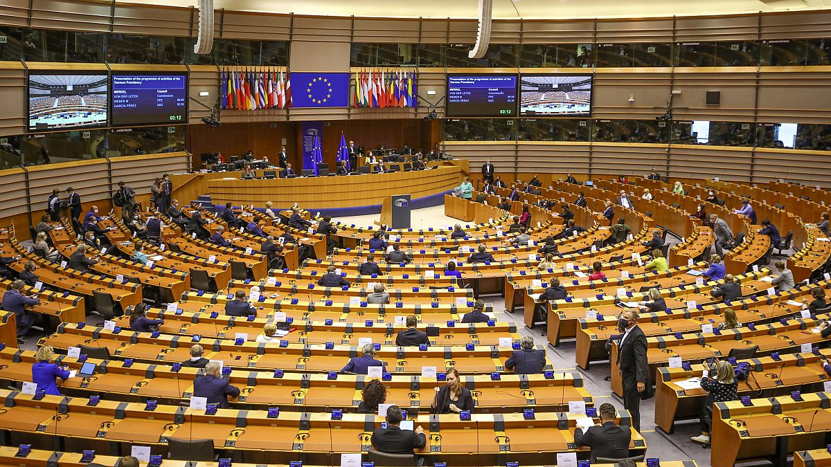  البرلمان الأوروبي في بروكسل