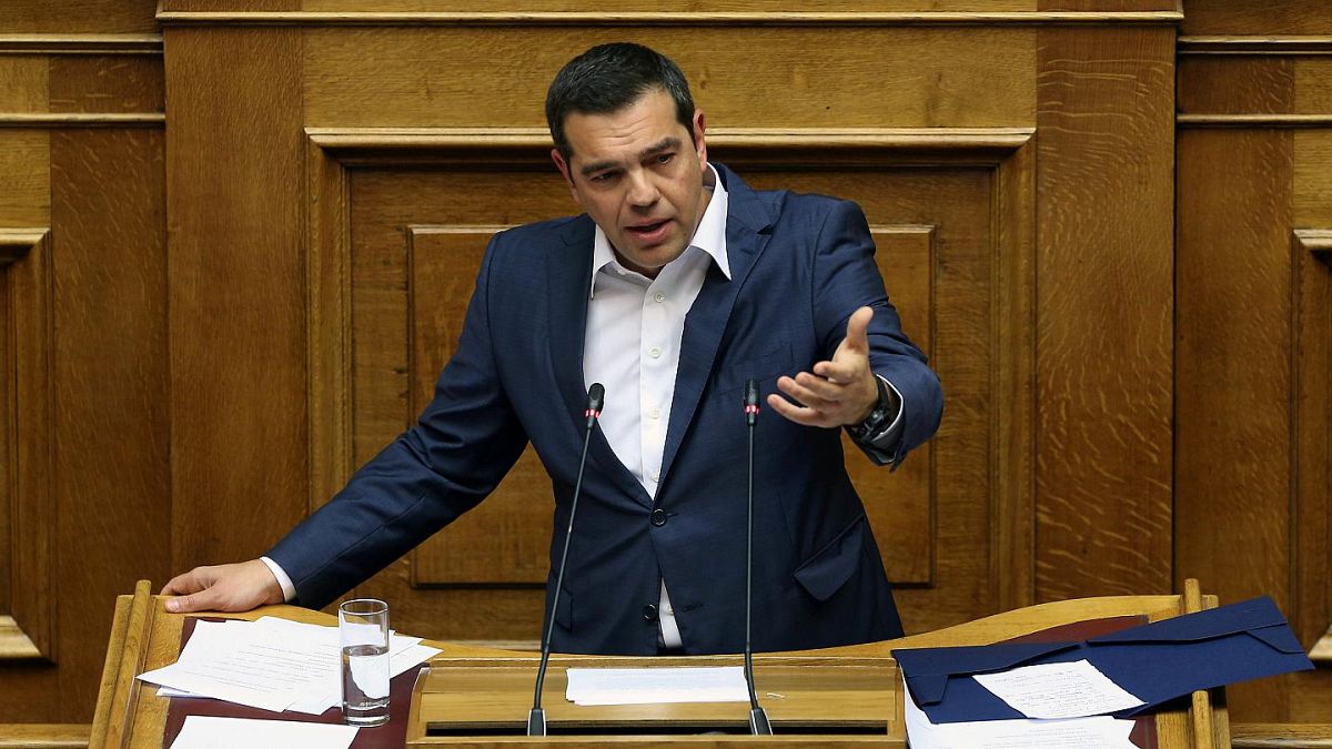 SYRIZA'nın lideri Aleksis Çipras