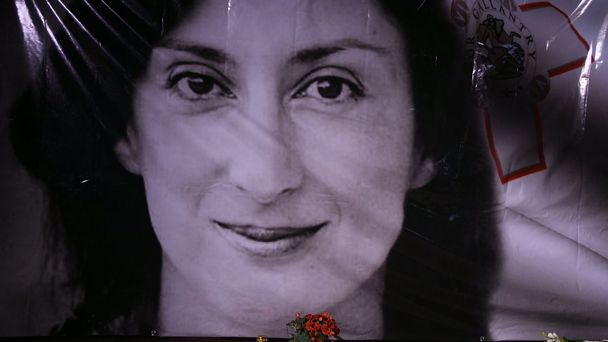 Daphne Caruana Galizia was murdered after a bomb was detonated in her car in 2017