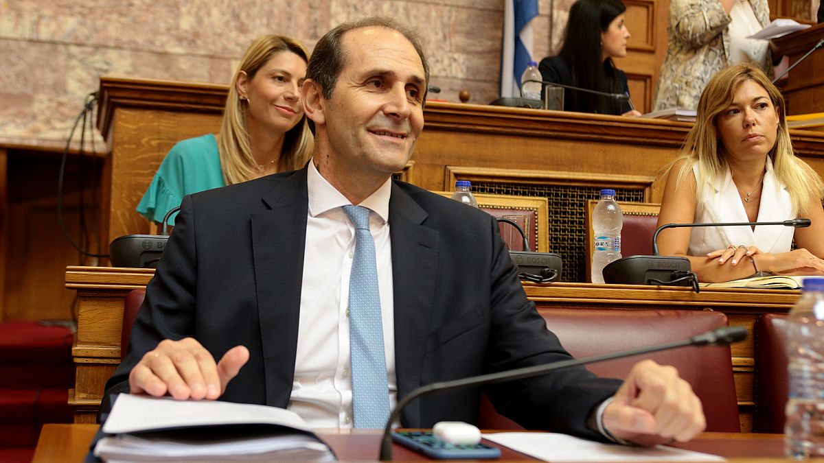 Ο υφυπουργός Οικονομικών Απόστολος Βεσυρόπουλος