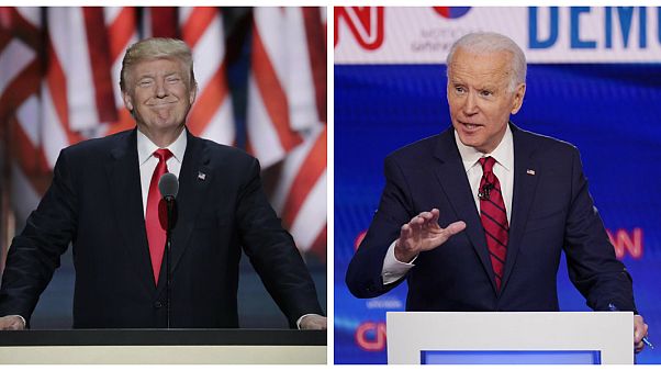 Donald Trump, US President & Joe Biden, Democrat presidential candidate Donald Trump, US President & Joe Biden, Democrat presidential candidate