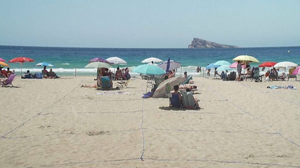 Die neu kreierten Strandparzellen von Benidorm versprechen Sicherheit Die neu kreierten Strandparzellen von Benidorm versprechen Sicherheit