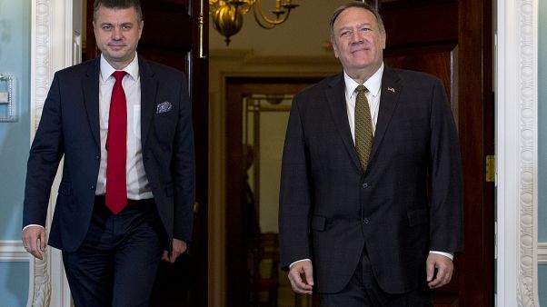 Estonian Foreign Minister Urmas Reinsalu and U.S. Secretary of State Mike Pompeo have both condemned Russia's statements Estonian Foreign Minister Urmas Reinsalu and U.S. Secretary of State Mike Pompeo have both condemned Russia's statements