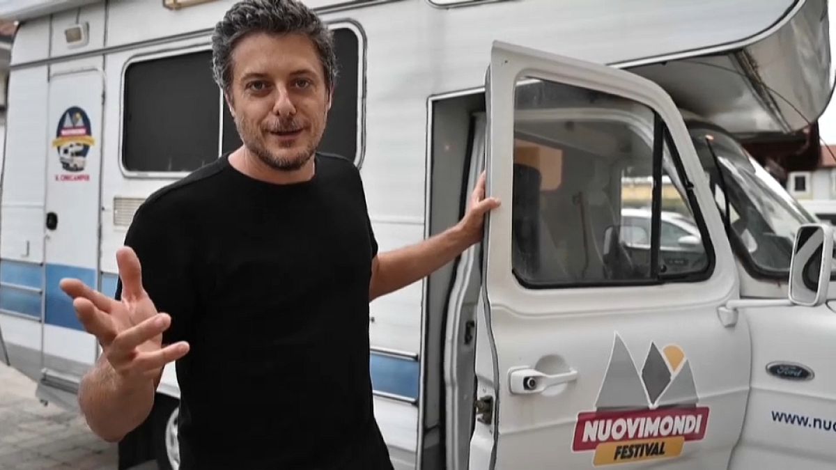 «Nuovi Mondi Festival»: Ιταλός έκανε το τροχόσπιτο του κινηματογράφο