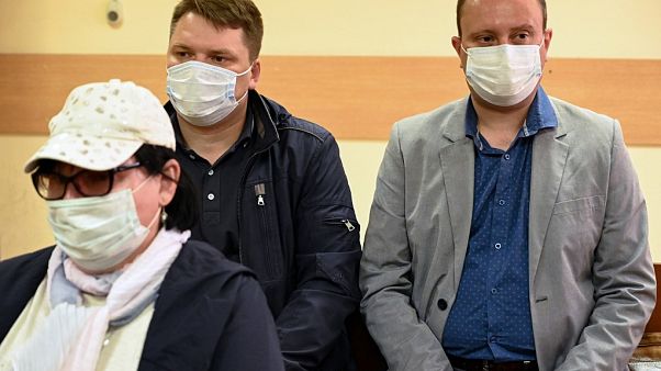 Надежда Архипова, Роман Дунаев и Александр Круглов в суде. Надежда Архипова, Роман Дунаев и Александр Круглов в суде.