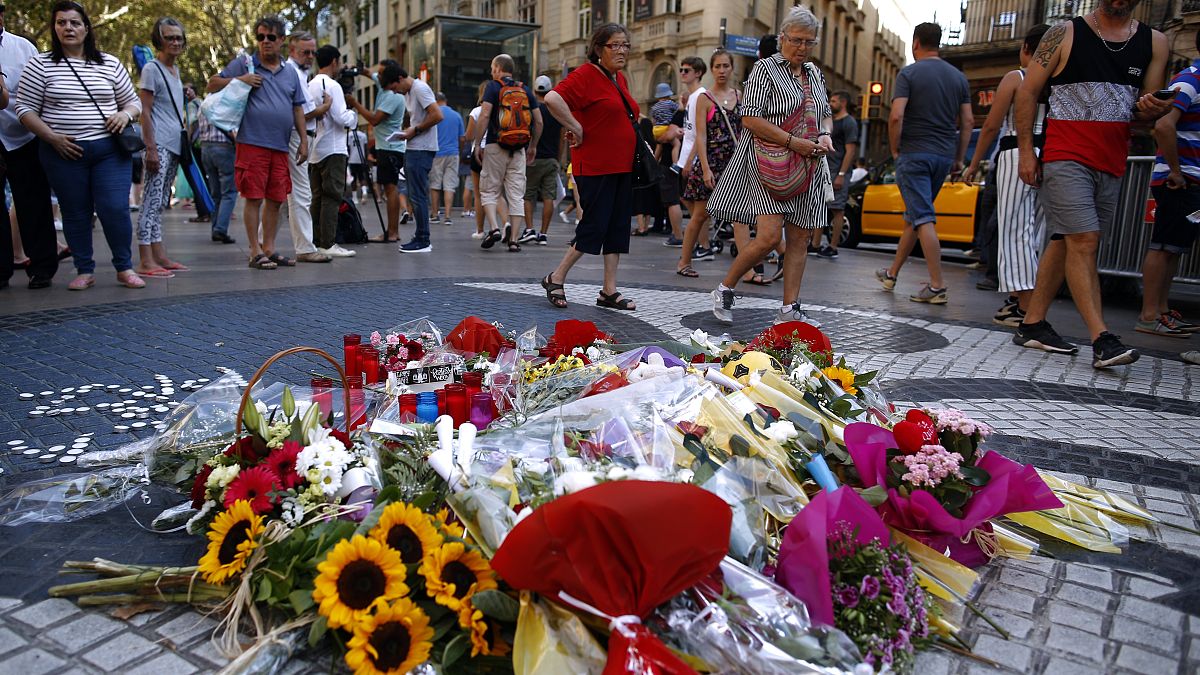 14 people were killed when a van drove into pedestrians on Barcelona's historic Las Ramblas in August 2017.