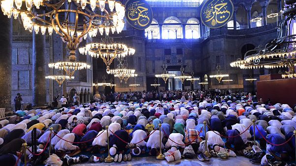 Hagia Sophia: EU-Kommissar Schinas "als Grieche verbittert und wütend" Hagia Sophia: EU-Kommissar Schinas "als Grieche verbittert und wütend"