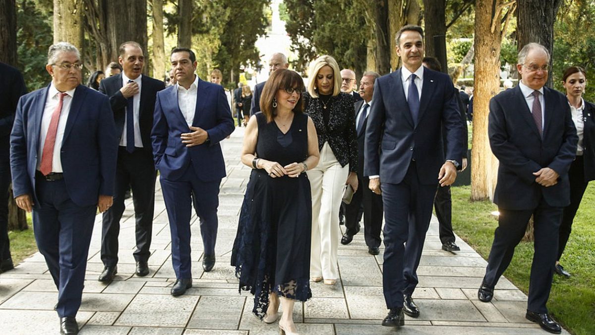 Η Πρόεδρος της Ελληνικής Δημοκρατίας, Κατερίνα Σακελλαροπούλου