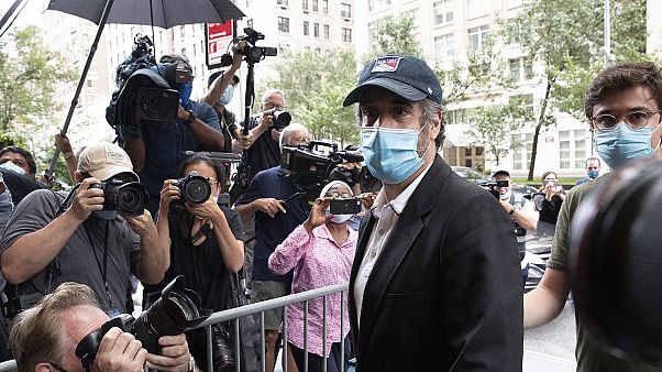 Michael Cohen, Donald Trump's former personal lawyer, returns to his apartment after being released from prison. Michael Cohen, Donald Trump's former personal lawyer, returns to his apartment after being released from prison.