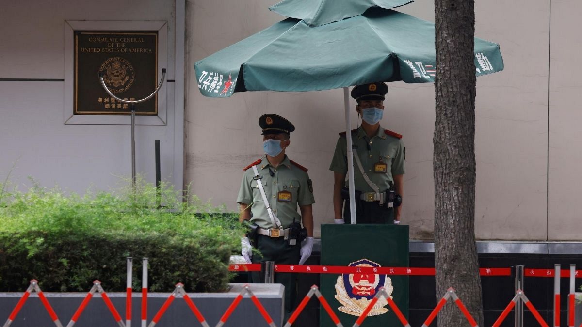 چین اولتیماتوم داد؛ حلقه امنیتی دور کنسولگری آمریکا در چنگدو تنگ‌تر شد