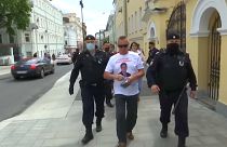 Dezenas de detenções em Moscovo