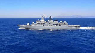 Turkish war ship