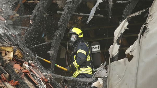 Nach dem Abturz in Wesel Nach dem Abturz in Wesel
