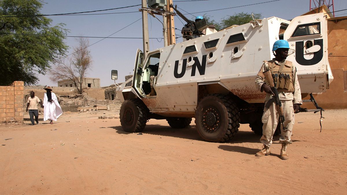 جندي من القوات الدولية لحفظ السلام في مالي