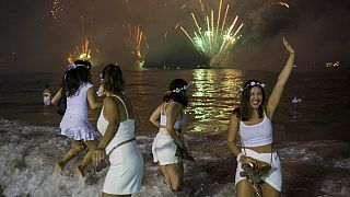 Copacabana Plajı geleneksel yeni yıl kutlamalarına ev sahipliği yapıyor