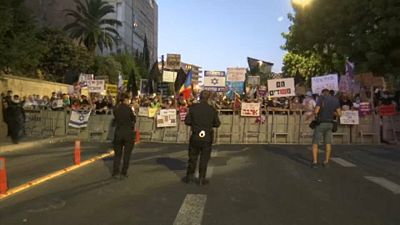 Anti-Netanjahu-Proteste wegen seiner Coronavirus-Politik