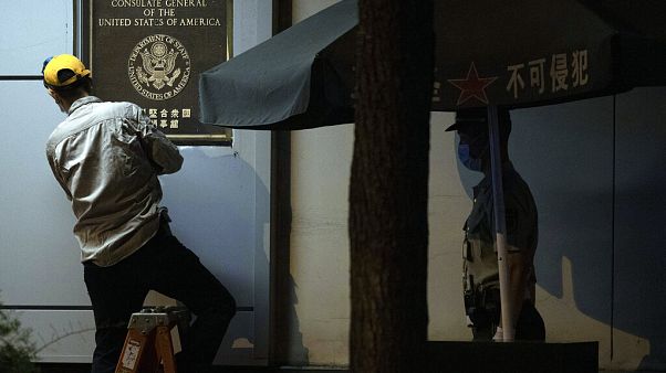 Bezárt az amerikai konzulátus Csengtuban Bezárt az amerikai konzulátus Csengtuban
