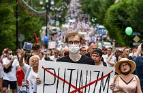 Rusya'da Putin karşıtı protestoya on binlerce kişi katıldı