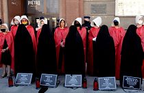 Organizaciones de derechos de la mujer de Polonia protestan contra los planes del Gobierno de retirarse de la Convención de Estambul.