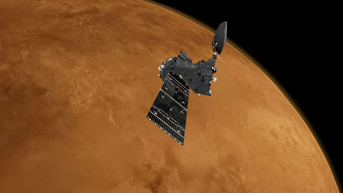 Trace Gas Orbiter at Mars